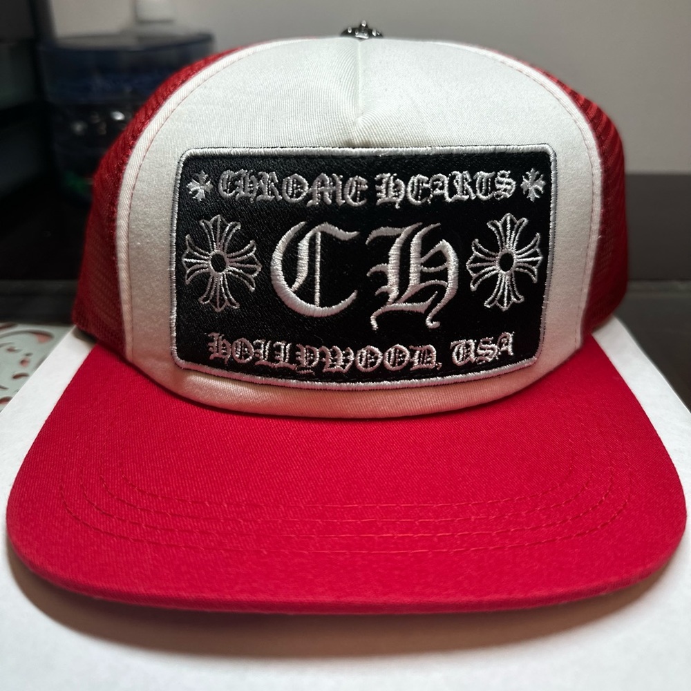Chrome Hearts CH Hollywood Trucker Hat